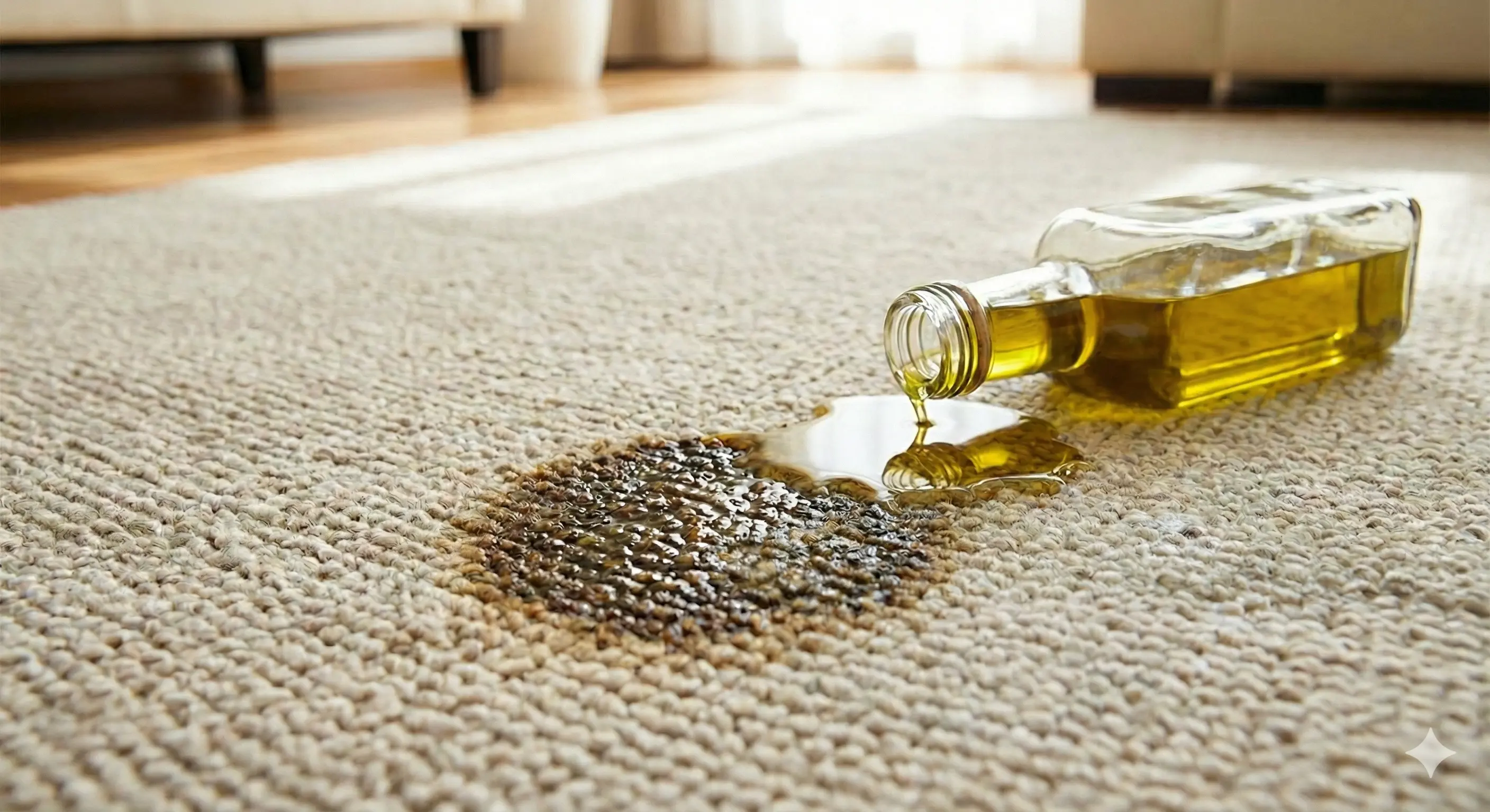 Halıdan Yağ ve Yemek Lekesi Nasıl Çıkar? Tuz ve Bebek Pudrası Mucizesi